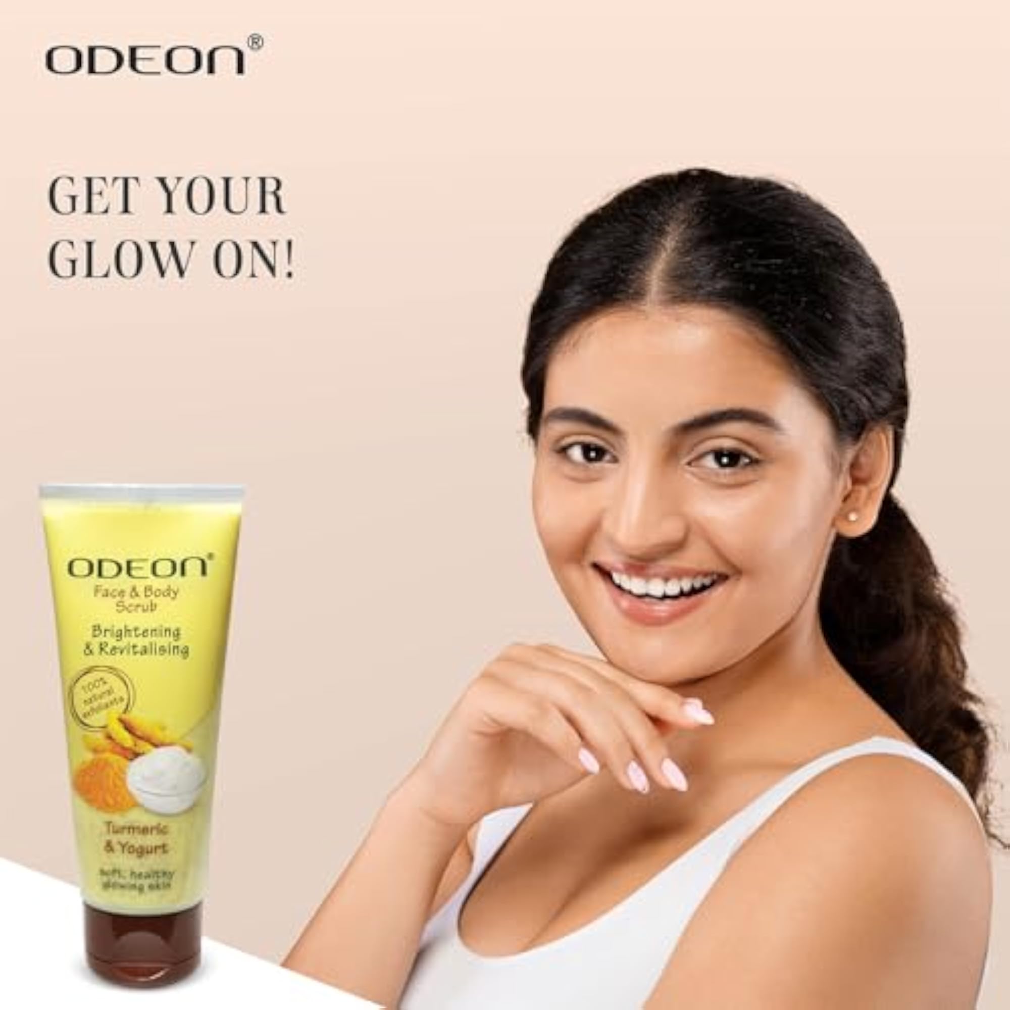 Turmeric & Yogurt Face Scrub, 100ml